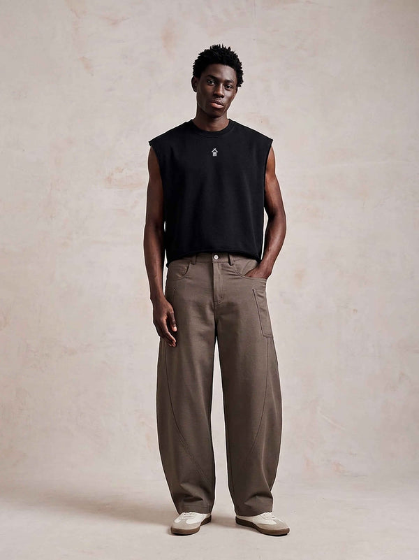 234 Black Boxy Tank Top - | 234 Collectives