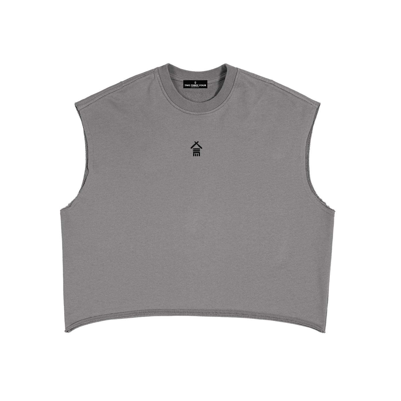 234 Grey Boxy Tank Top - | 234 Collectives