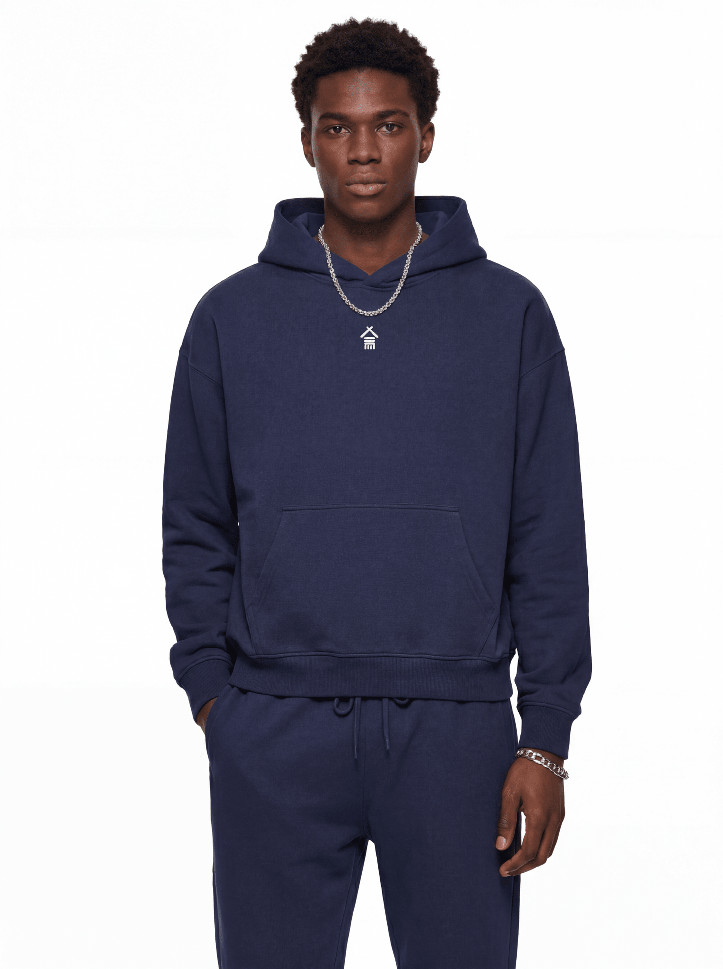 Essential Boxy Heavyweight Drop - Shoulder Hoodie - | 234 Collectives
