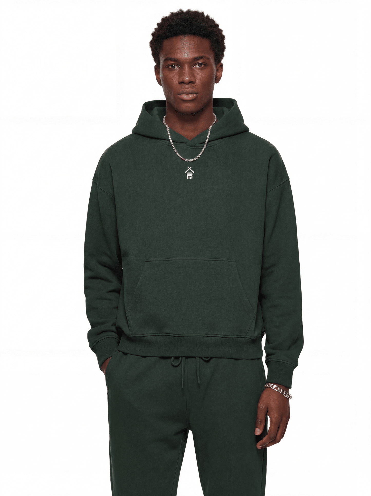 Essential Boxy Heavyweight Drop - Shoulder Hoodie - | 234 Collectives