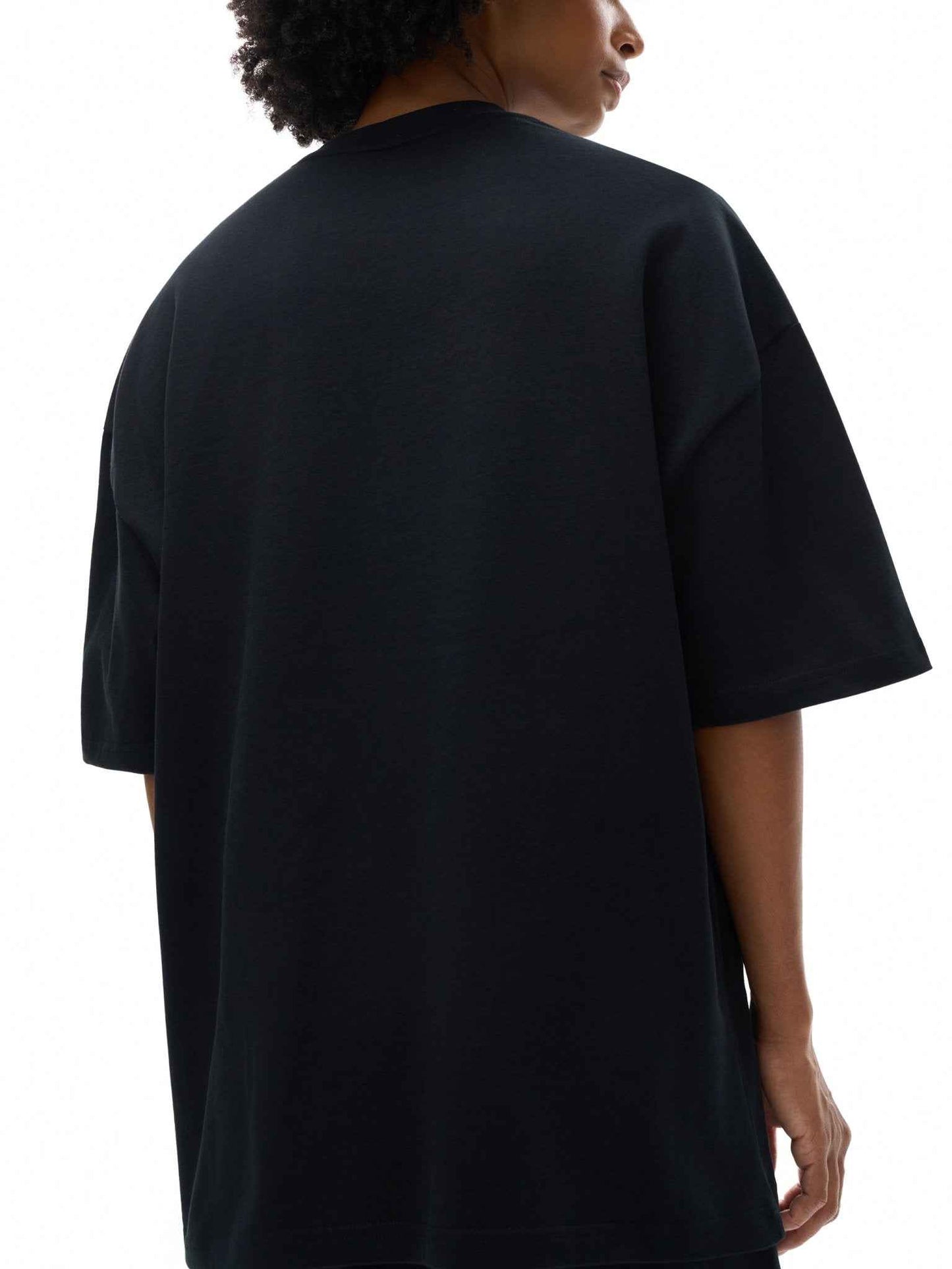 Essential Heavyweight Cotton T-Shirt Black