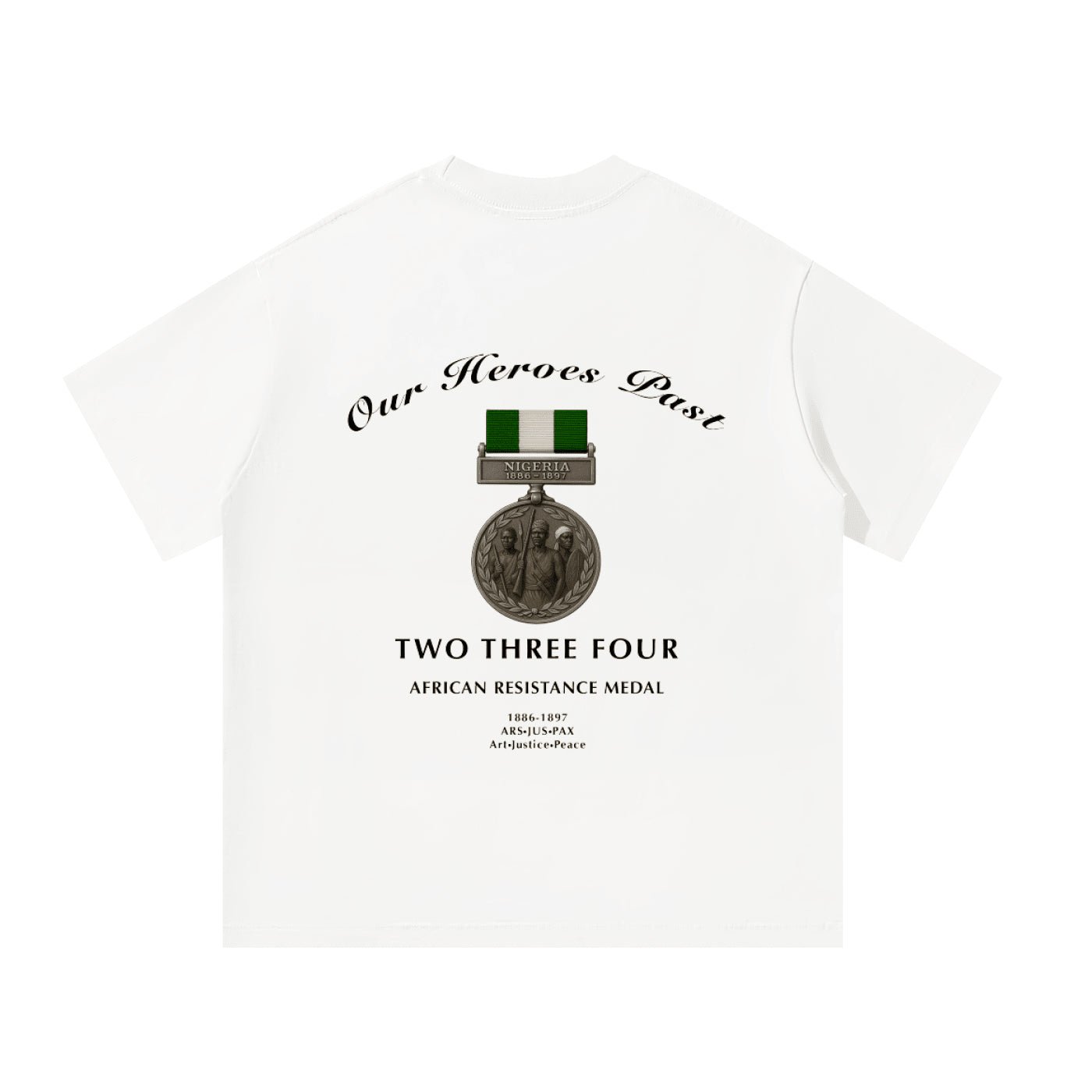 Our Heroes Past Cursive Shirt - | 234 Collectives