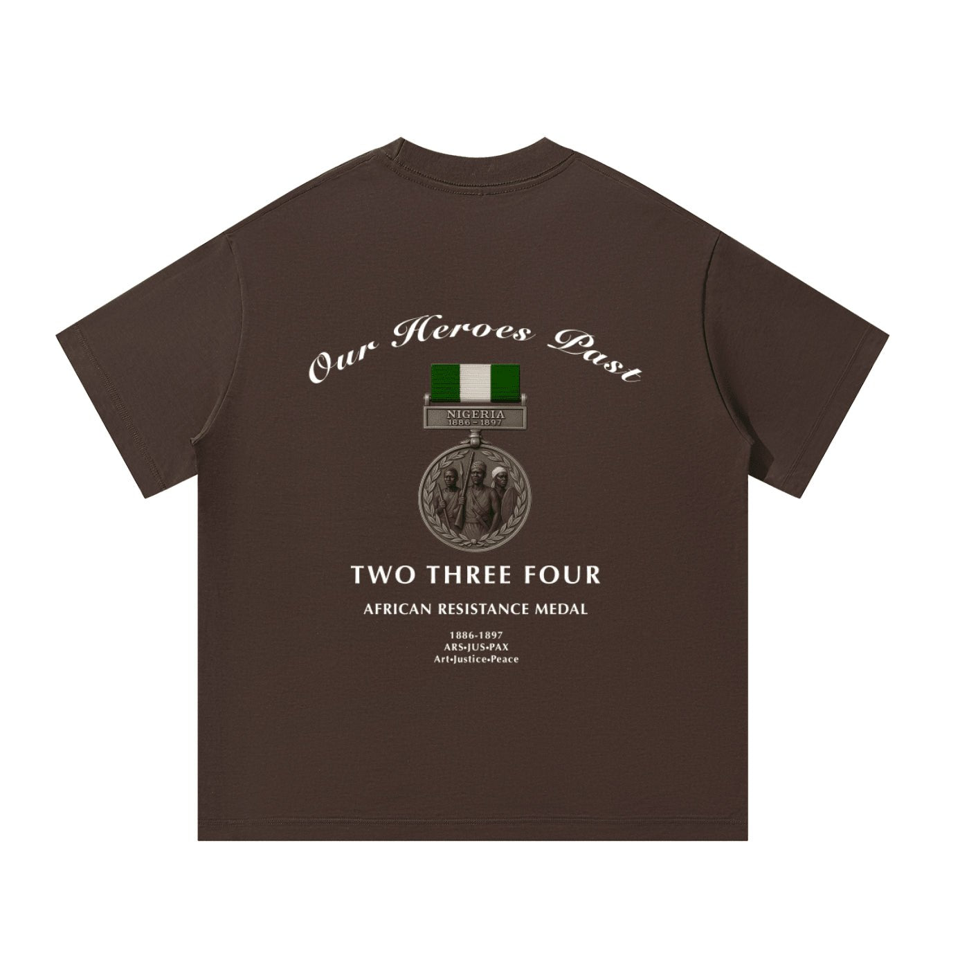 Our Heroes past cursive shirt - | 234 Collectives