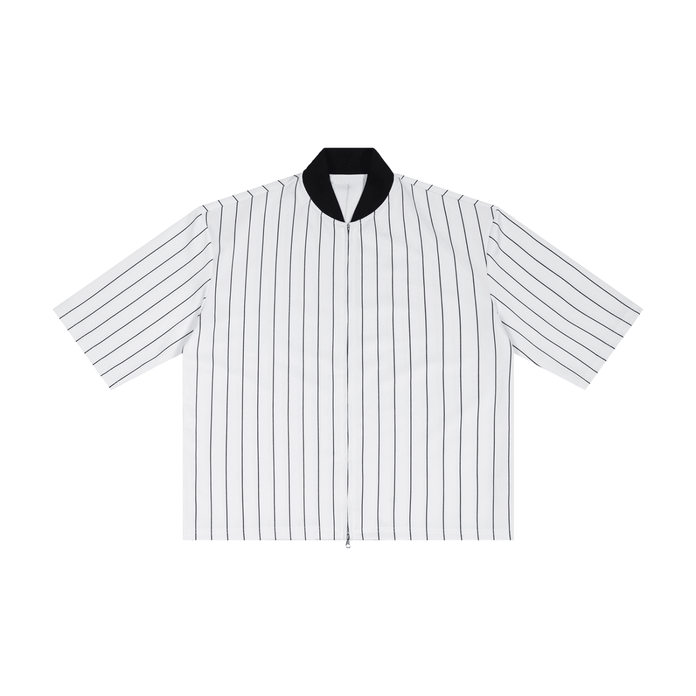Unisex Striped Full - Zip Baseball Jersey - | 234 Collectives