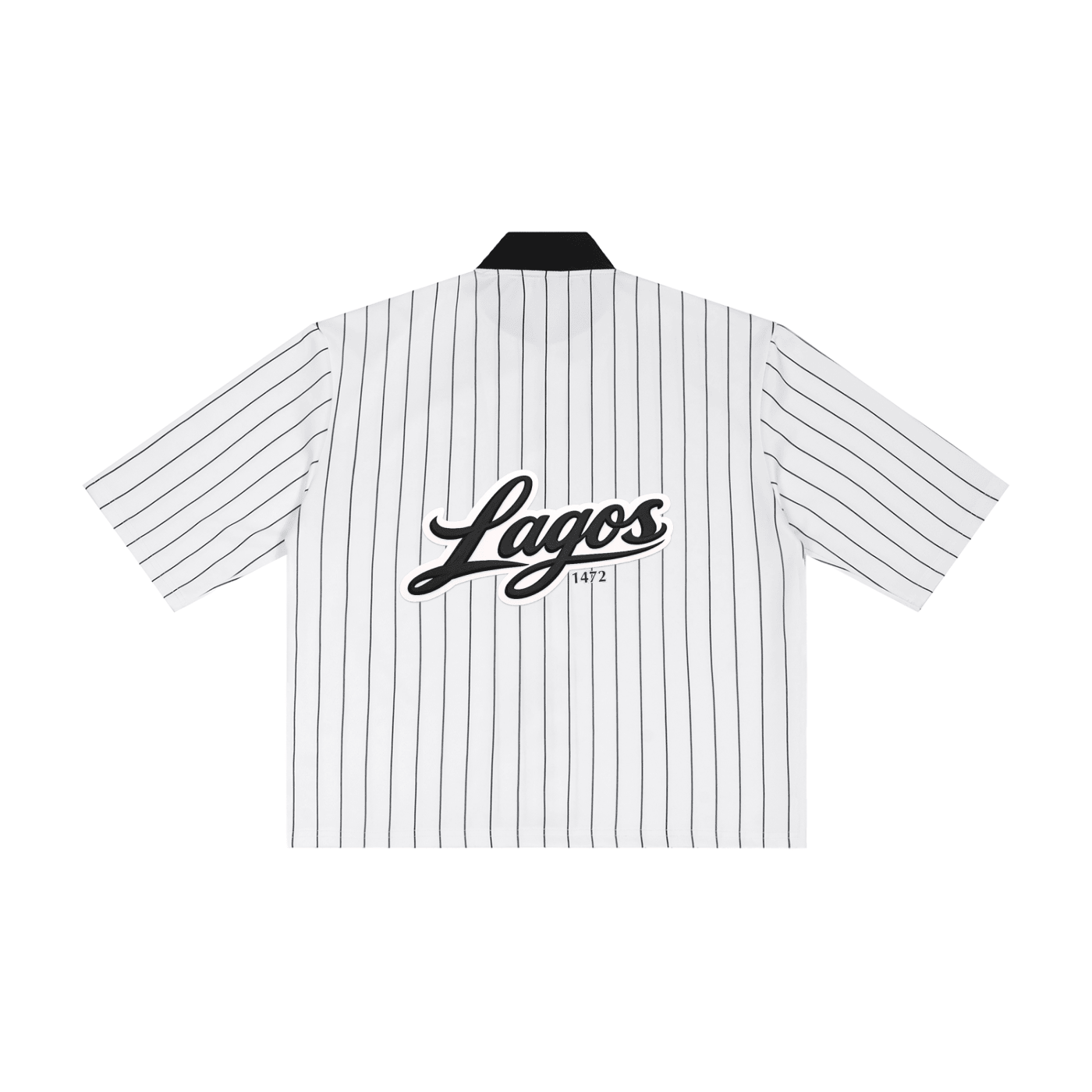 Unisex Striped Full - Zip Baseball Jersey - | 234 Collectives