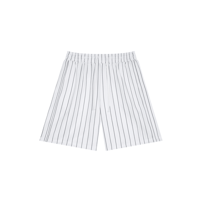 Unisex Striped Loose Fit Shorts - | 234 Collectives