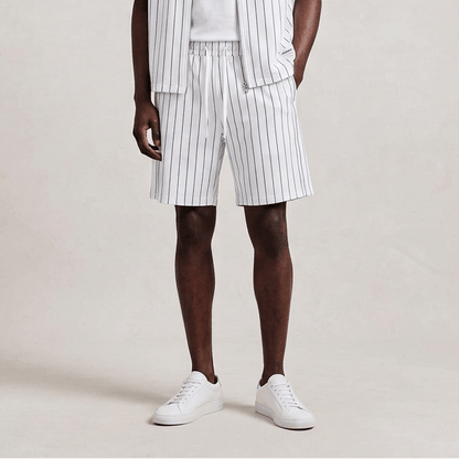 Unisex Striped Loose Fit Shorts - | 234 Collectives
