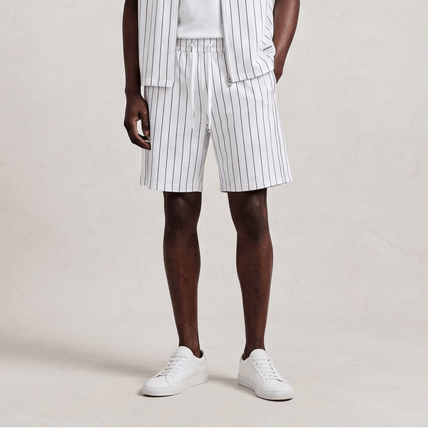 Unisex Striped Loose Fit Shorts - | 234 Collectives