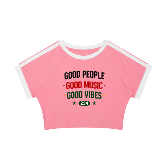 Women’s Carnival Raglan Crop T-Shirt - | 234 Collectives